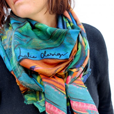 FOULARD - TRINIDAD canard